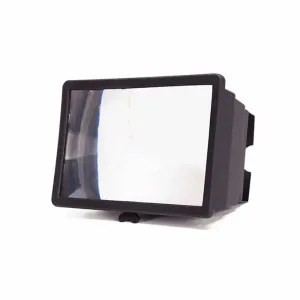 3D Mobile Phone Screen Magnifier | 12" HD Video Amplifier | Smartphone Stand
