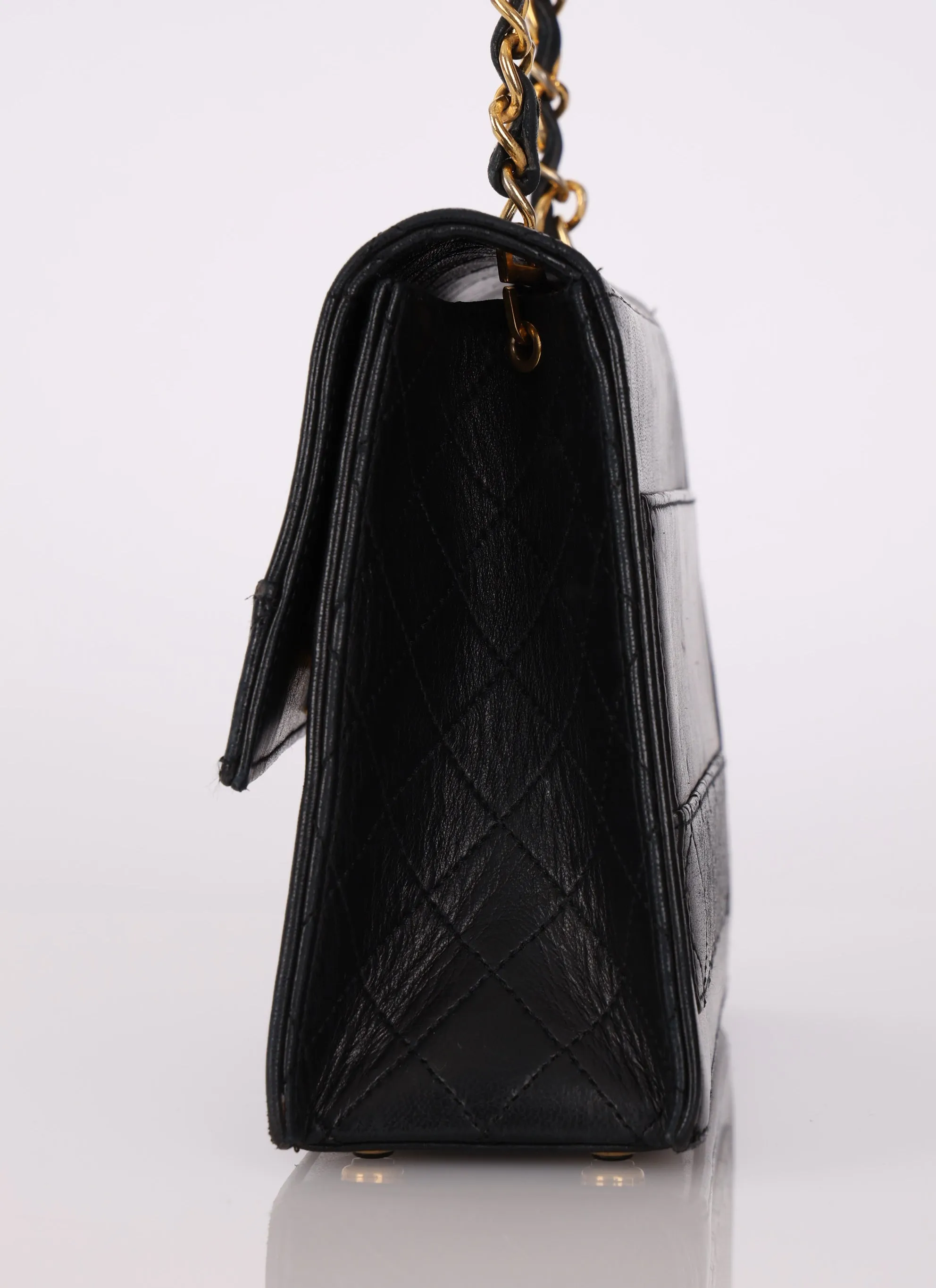 Chanel 1989 Lambskin Trapezoid w/ Cardholder