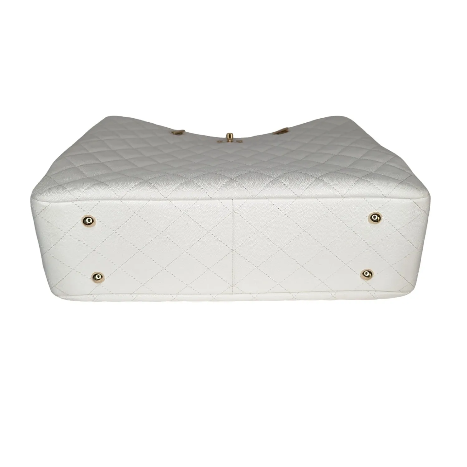 Chanel Bag White Caviar Classic Timeless Tote