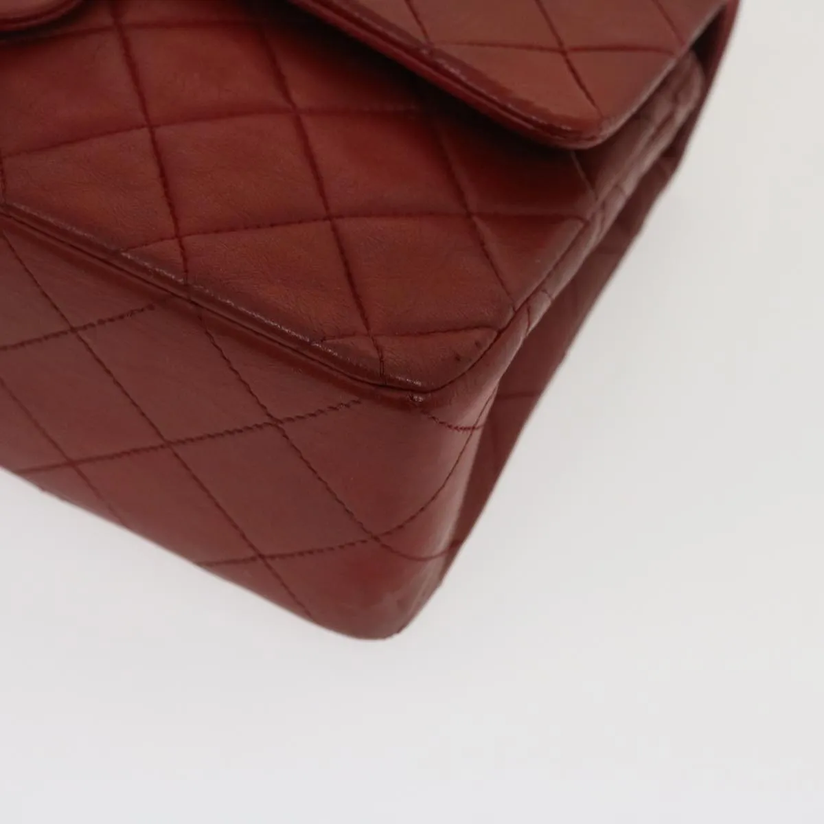 Chanel Bordeaux Leather Timeless shoulder bag