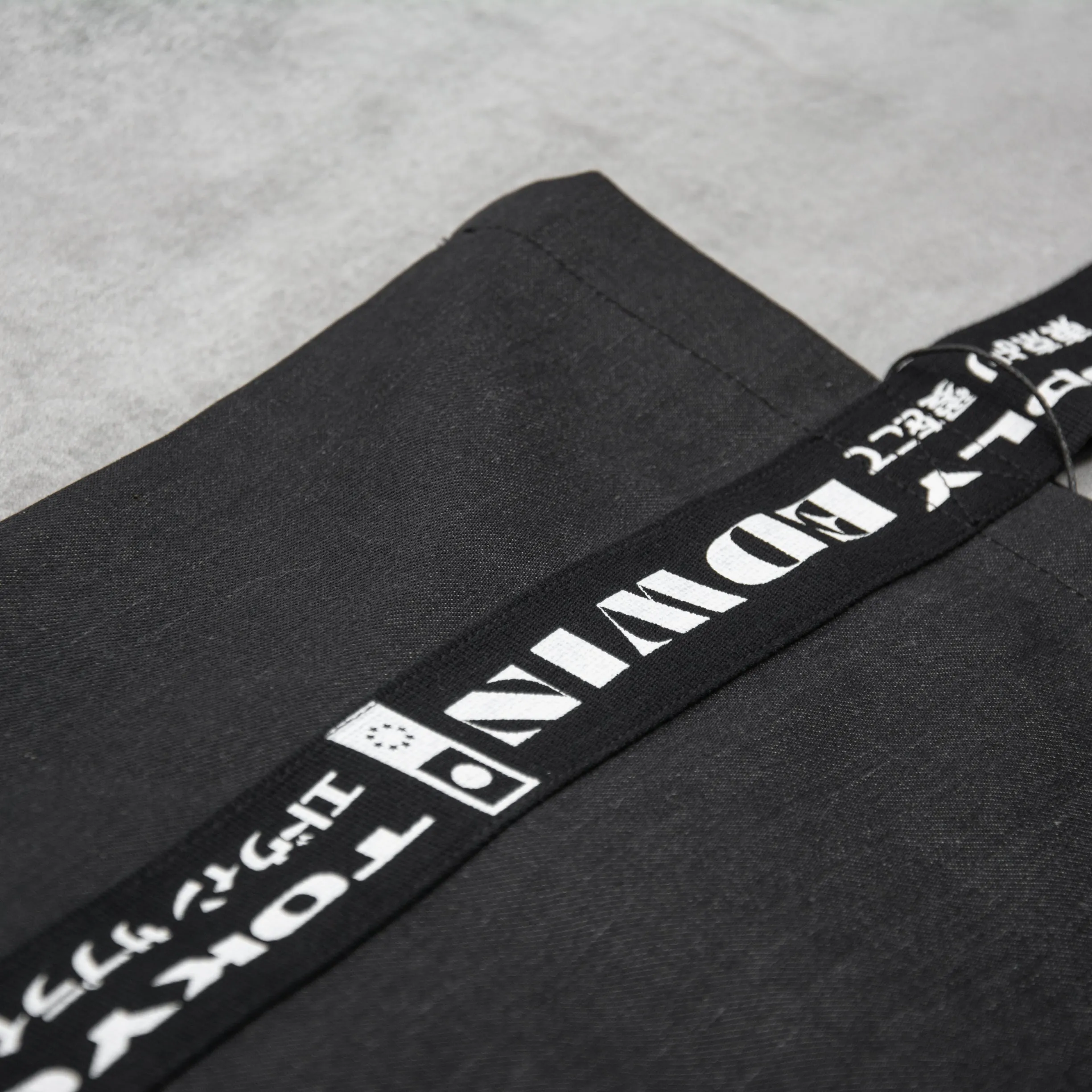 Edwin Tokyo Supply Shopper Bag - Black / Dark Grey