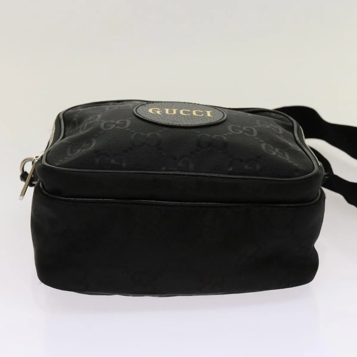 Gucci Gg Canvas Shoulder Bag Black