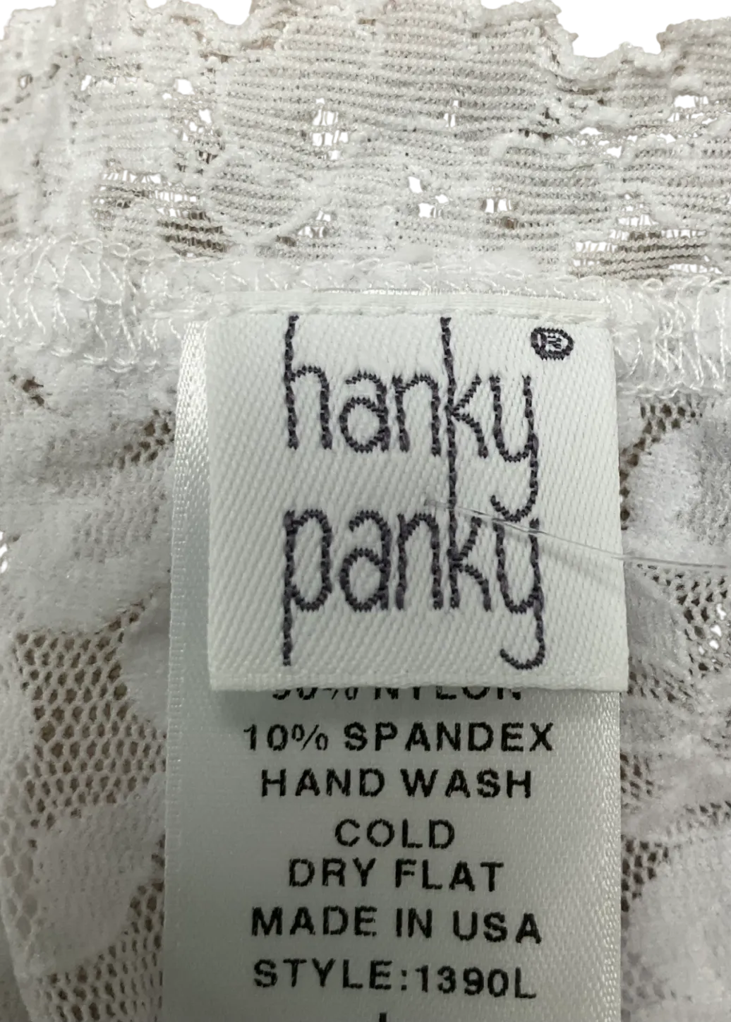 Hanky Panky White Signature Lace Classic Camisole UK XS
