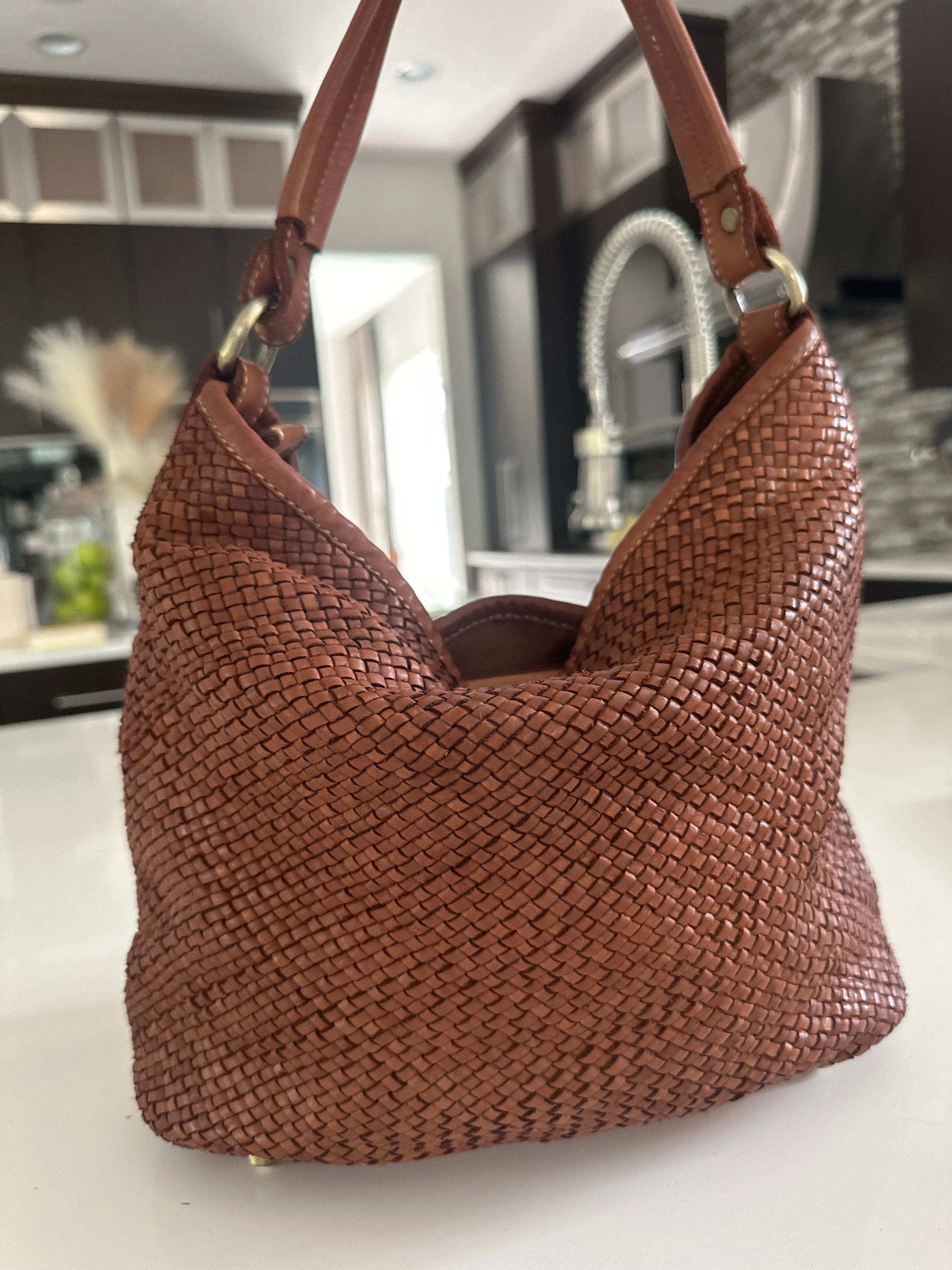 Italian Woven Palermo Bag