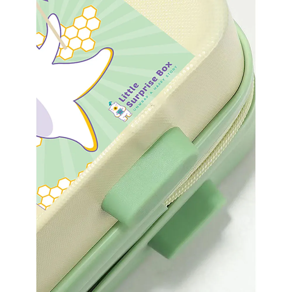 Little Surprise Box 21 Pcs Light Yellow Tiger Newborn Baby Girl/ Boy All Season Wear Gift Hamper With Suitcase