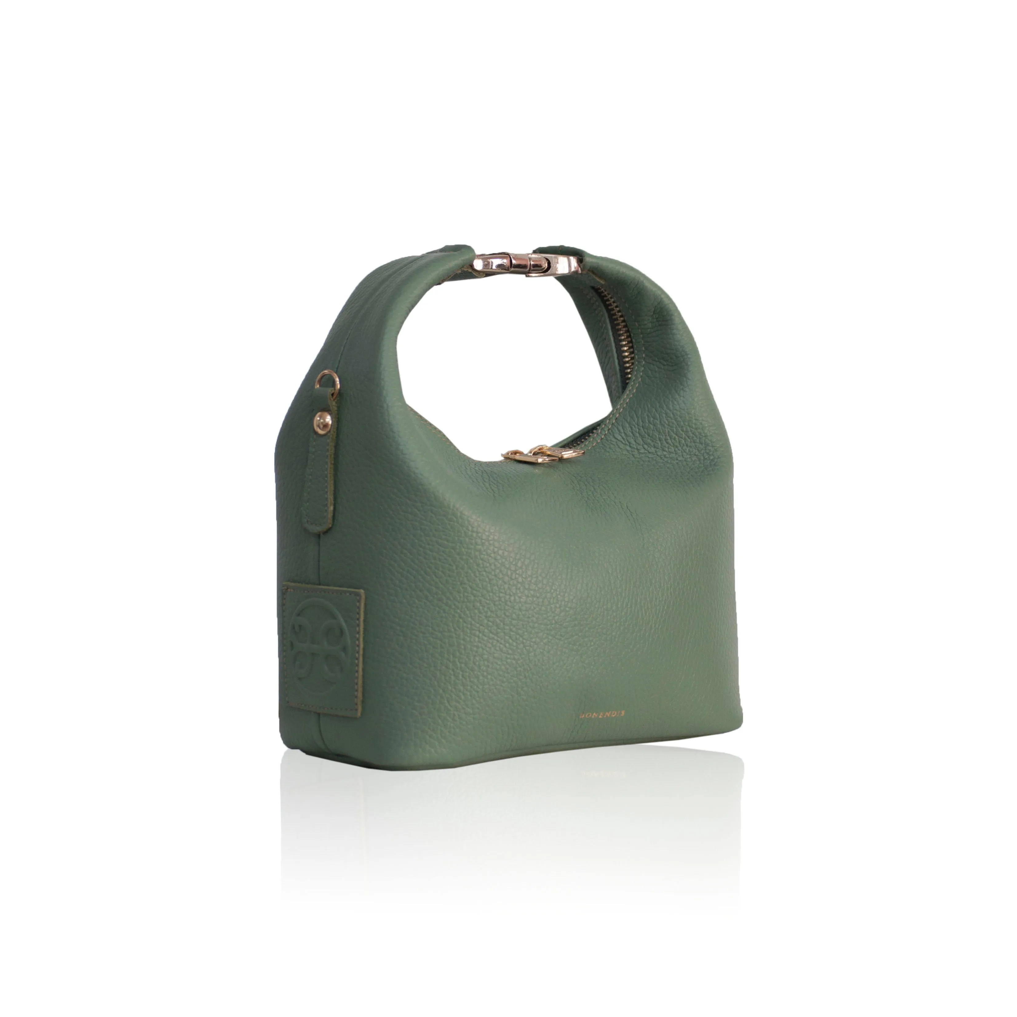 Maggie Leather Handbag - Sage
