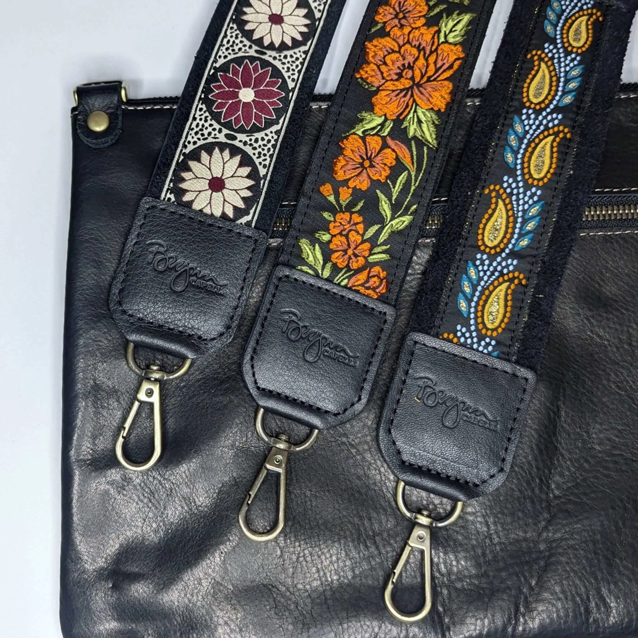Pamela Crossbody Hobo - Black Sand