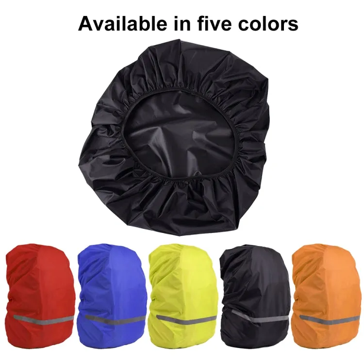 Reflective Light Waterproof Dustproof Backpack Rain Cover Portable Ultralight Shoulder Bag Protect Cover, Size:S(Red)