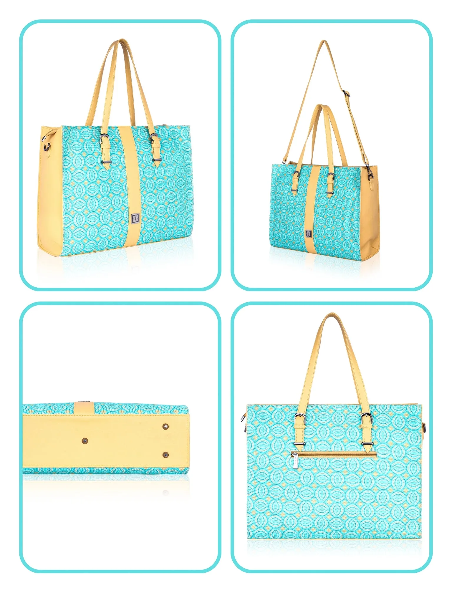 Texas Business Tote Bag | Premium Handcrafted Jute Shoulder Bag for Professionals & Office Essentials
